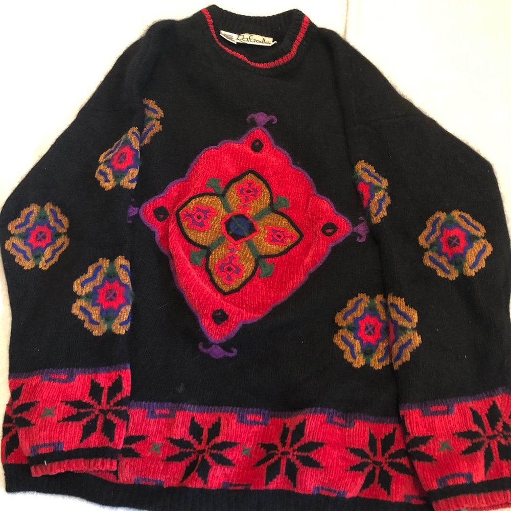 Floral Sweater